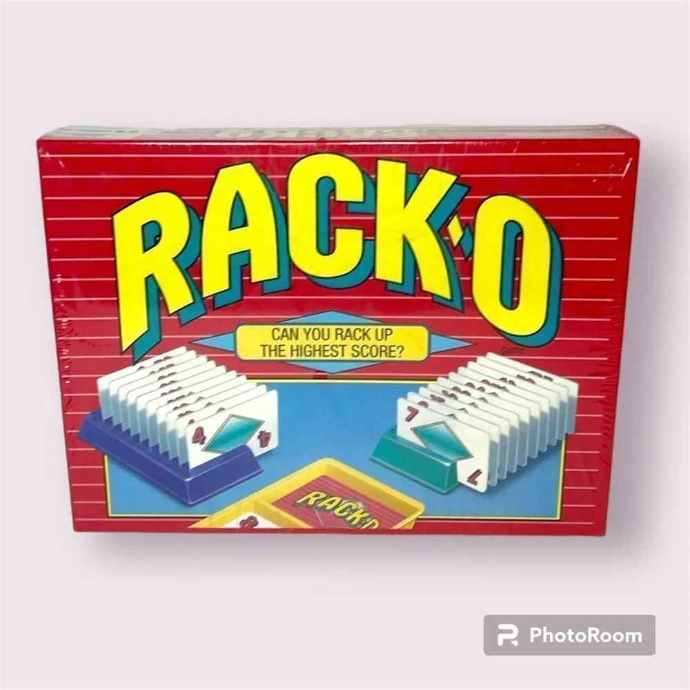 PARKER BROTHERS Vintage 1992 RACK*O Game *SEALED*